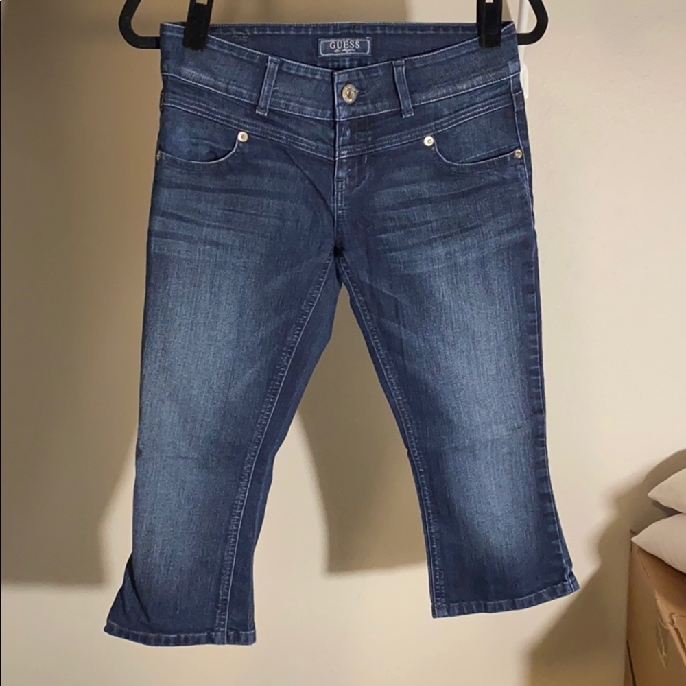 Guess Crop Blue Jeans
